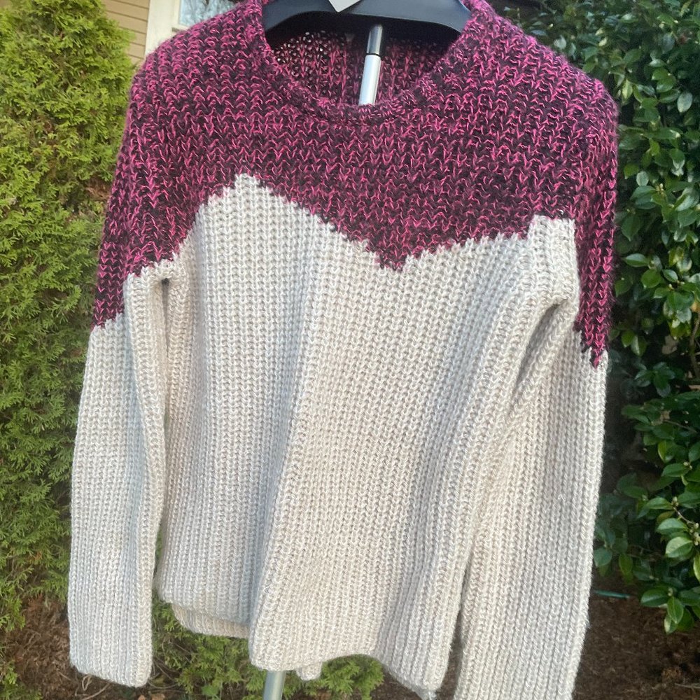 Yoon from Anthropologie chunky knit sweater NWT